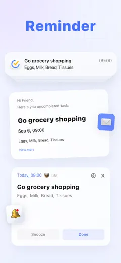 TickTick:To-Do List & Calendar : capture d’écran 5 sur 10