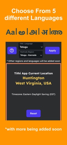 Tithi Tracker, Panchang - 2026 Screenshot 2 of 8