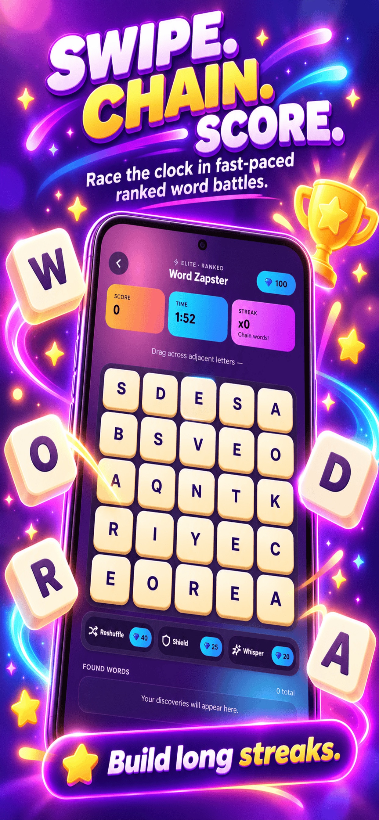 Screenshot 5 of Word Zapster: Word Puzzle Game