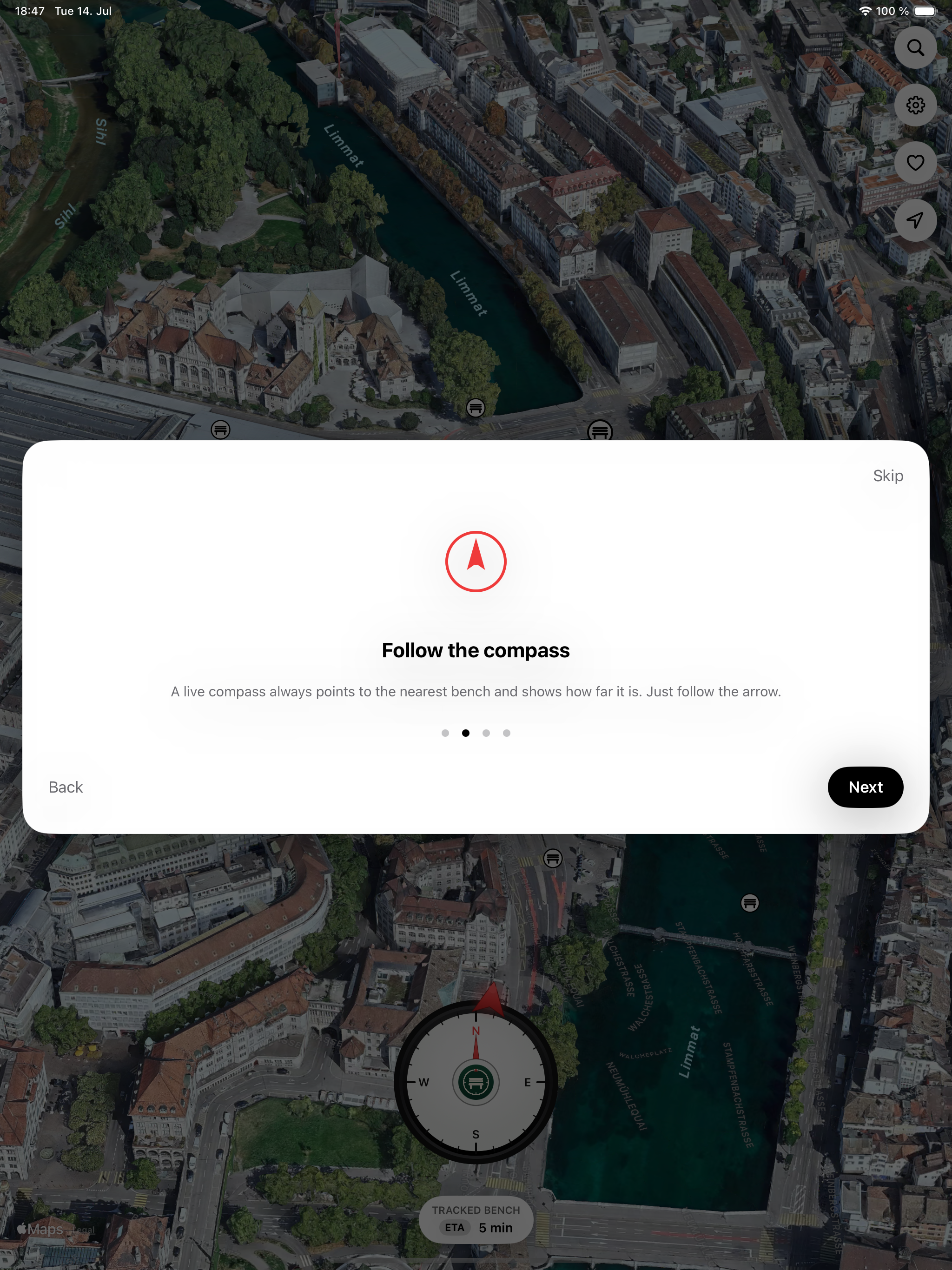 Bänkle – Bench & Rest Finder screenshot 13