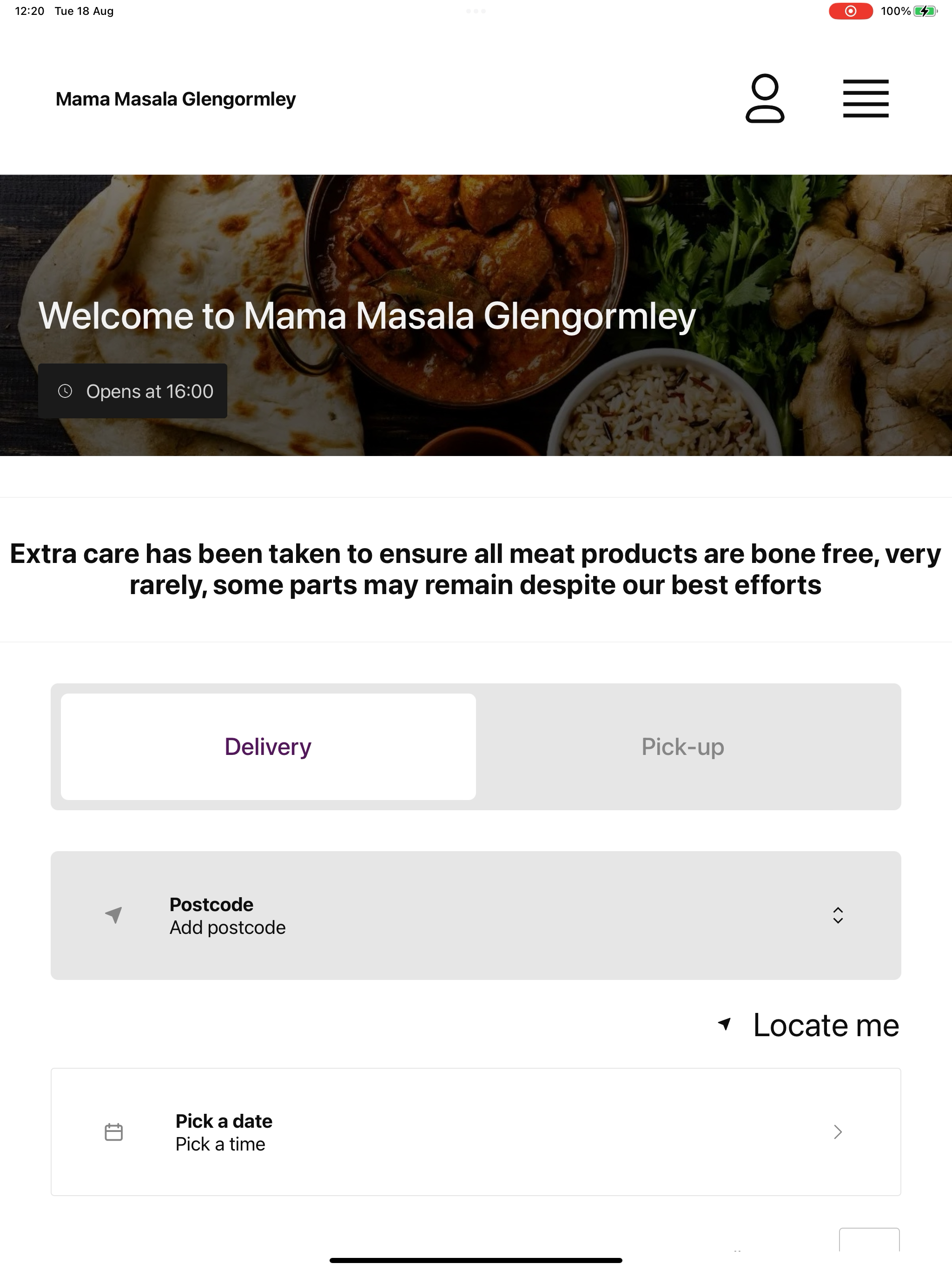 Mama Masala Glengormley screenshot 10