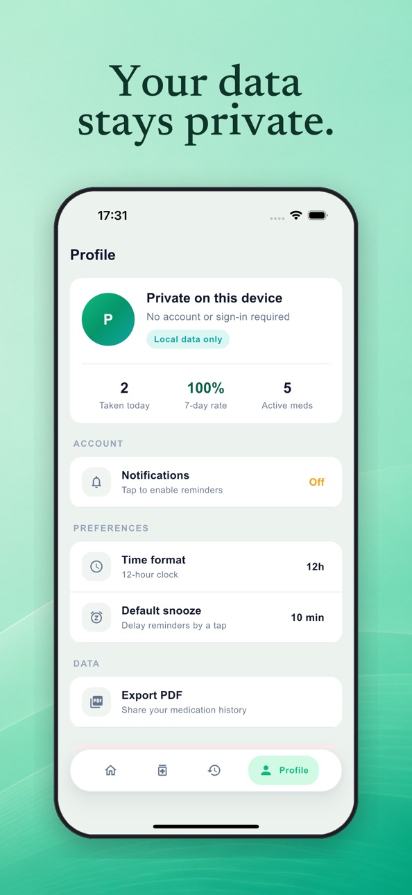 iPhone screenshot