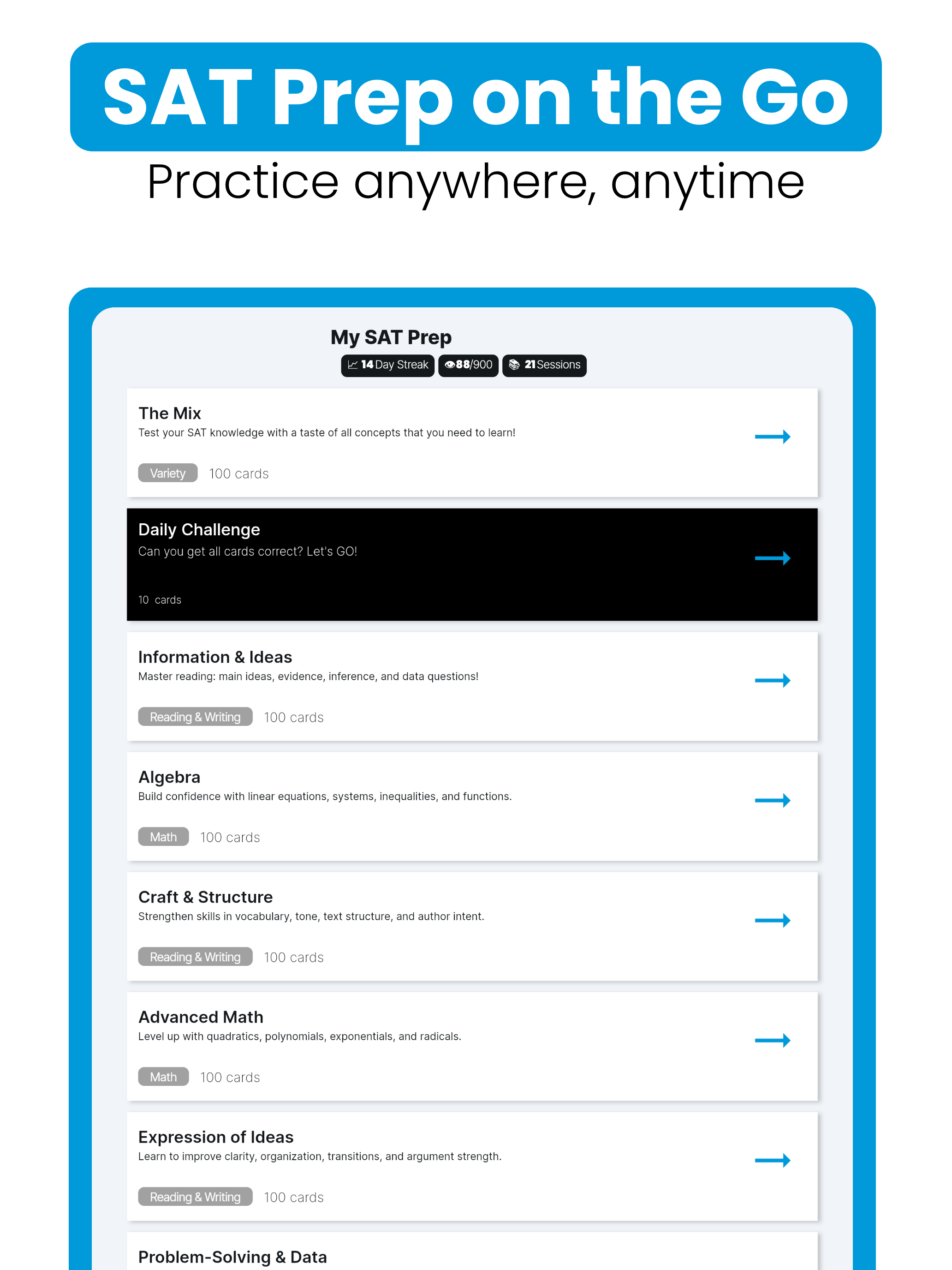 SAT Prep Flashcards Pro screenshot 8