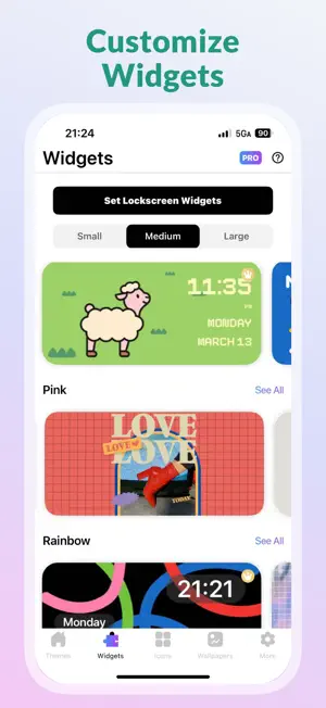 Mixy-Themes, Lock Widget screenshot 3