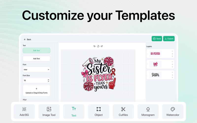 Design Space & Font for Cricut screenshot