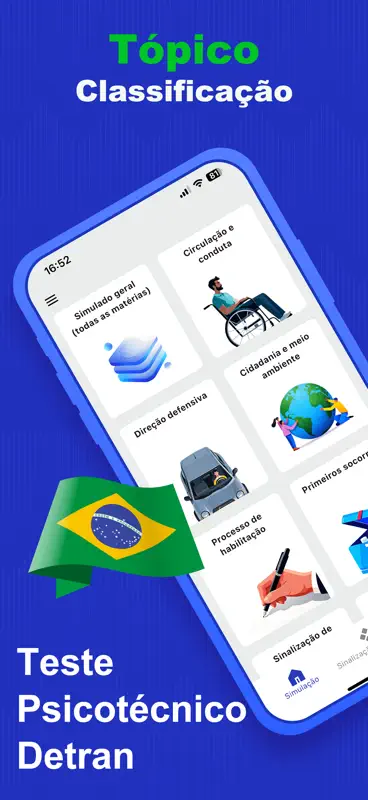 Simulado Detran 2026:Prova CNH screenshot 2 of 9