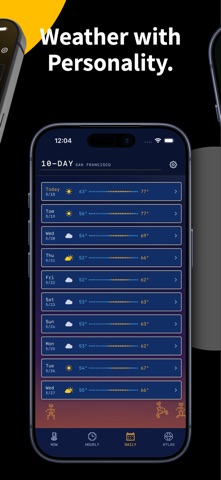 RAD Weather: Honest Forecast screenshot