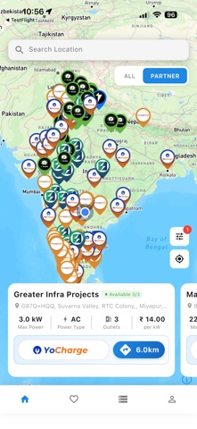 GideON - Unified EV Charging iPhone screenshot
