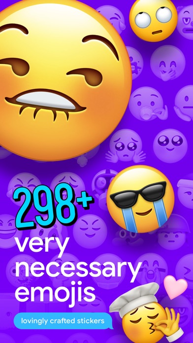 Screenshot #1 pour Very Necessary Emojis