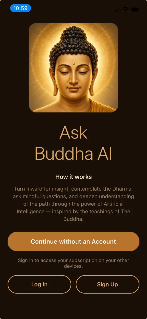 Screenshot #1 pour AskBuddha-AI