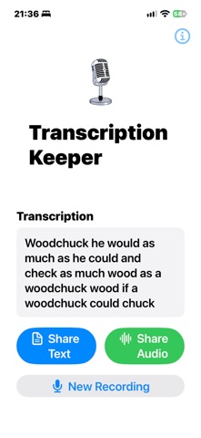Transcription Keeper Screenshot 7 of 7