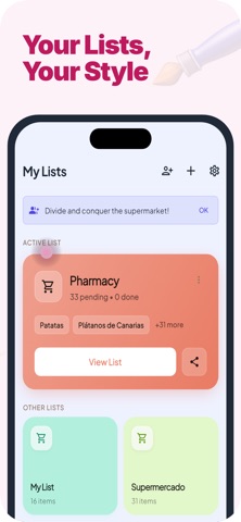 Grocery List: Kauf Screenshot 1 of 8