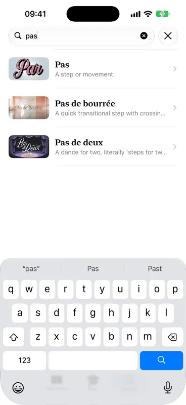 BalletLingo: Ballet Dictionary screenshot 7 of 10