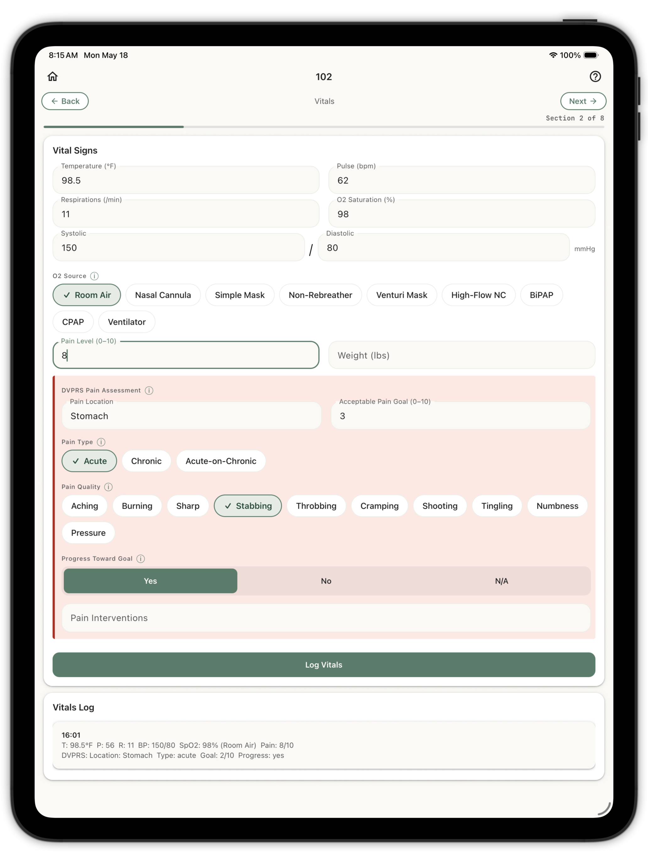 Nurse Charting Pro · RN 
