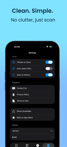 SnapQR screenshot