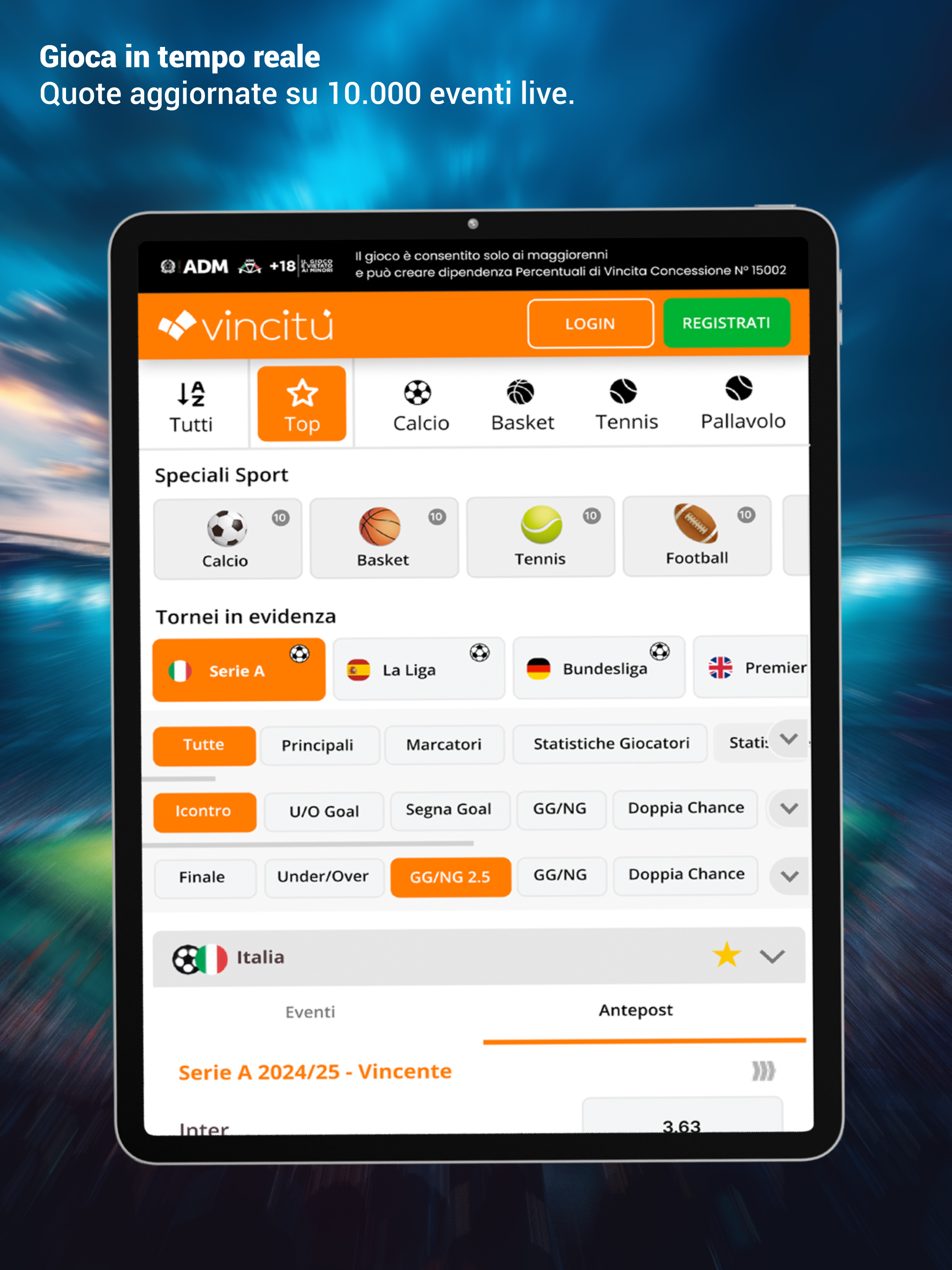 Vincitu – Scommesse e Casinò