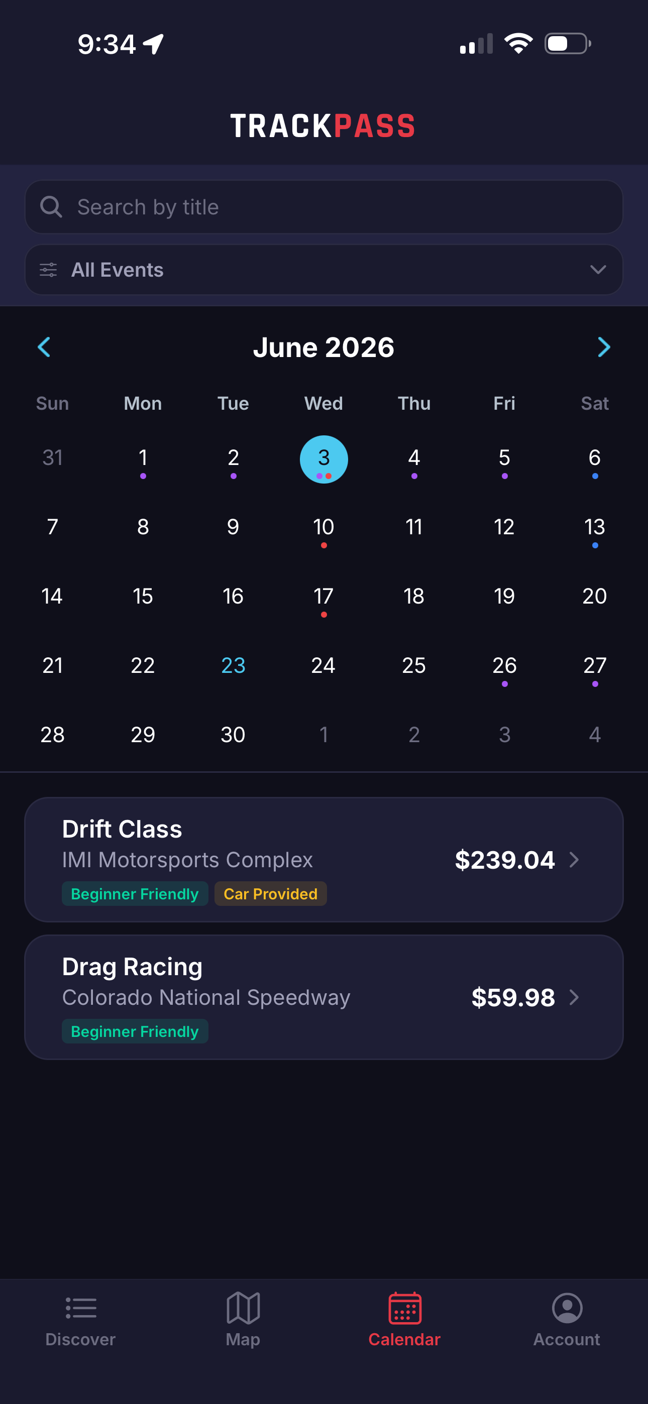 TrackPass screenshot 4