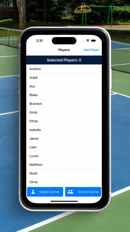 Pickleball Match Maker