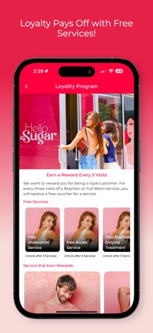 Hello Sugar: Wax, Sugar, Laser iPhone screenshot