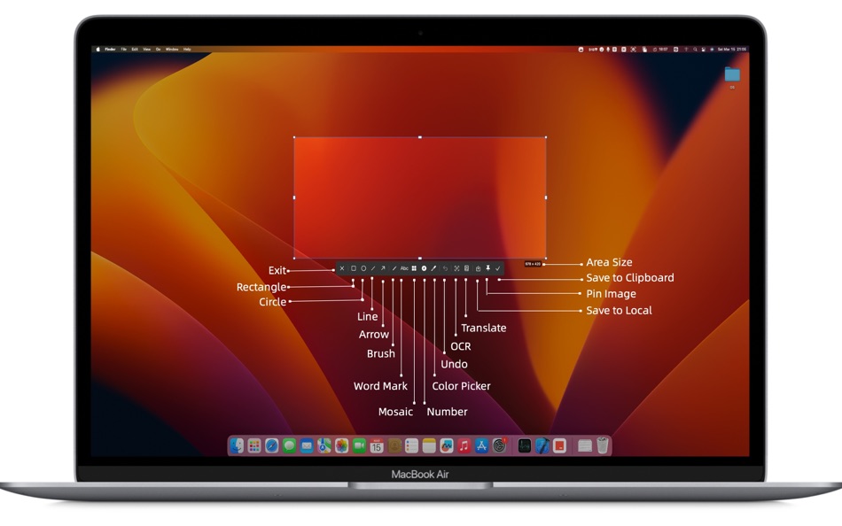 #1. xShot-简洁优雅的截图标注工具 (macOS) 由: 昌容 代