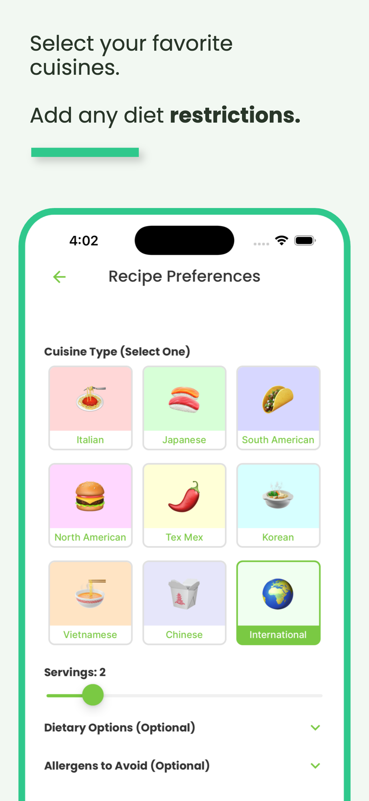 Recipes AI screenshot 4