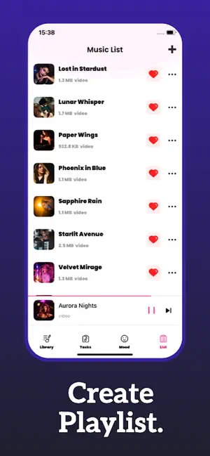 DoneTune: Offline Music Plan screenshot 4
