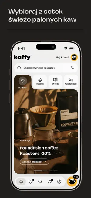 Kaffy: świeża kawa z palarni screenshot 3