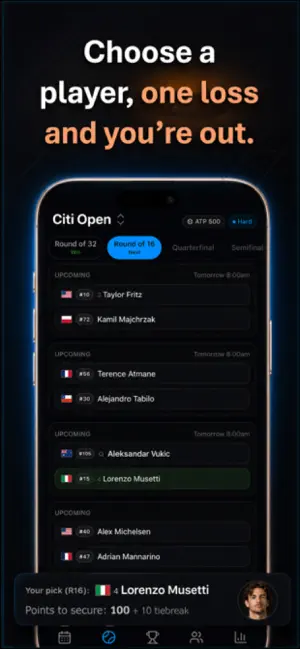 Tennis Survivor screenshot 2