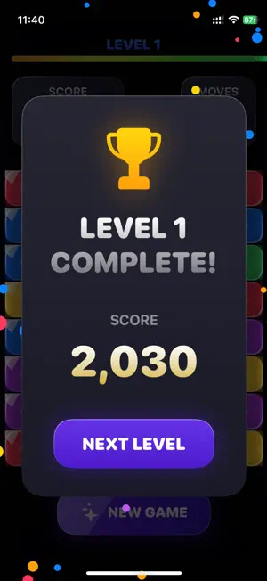 Color Clash Blast-Match Puzzle screenshot 2