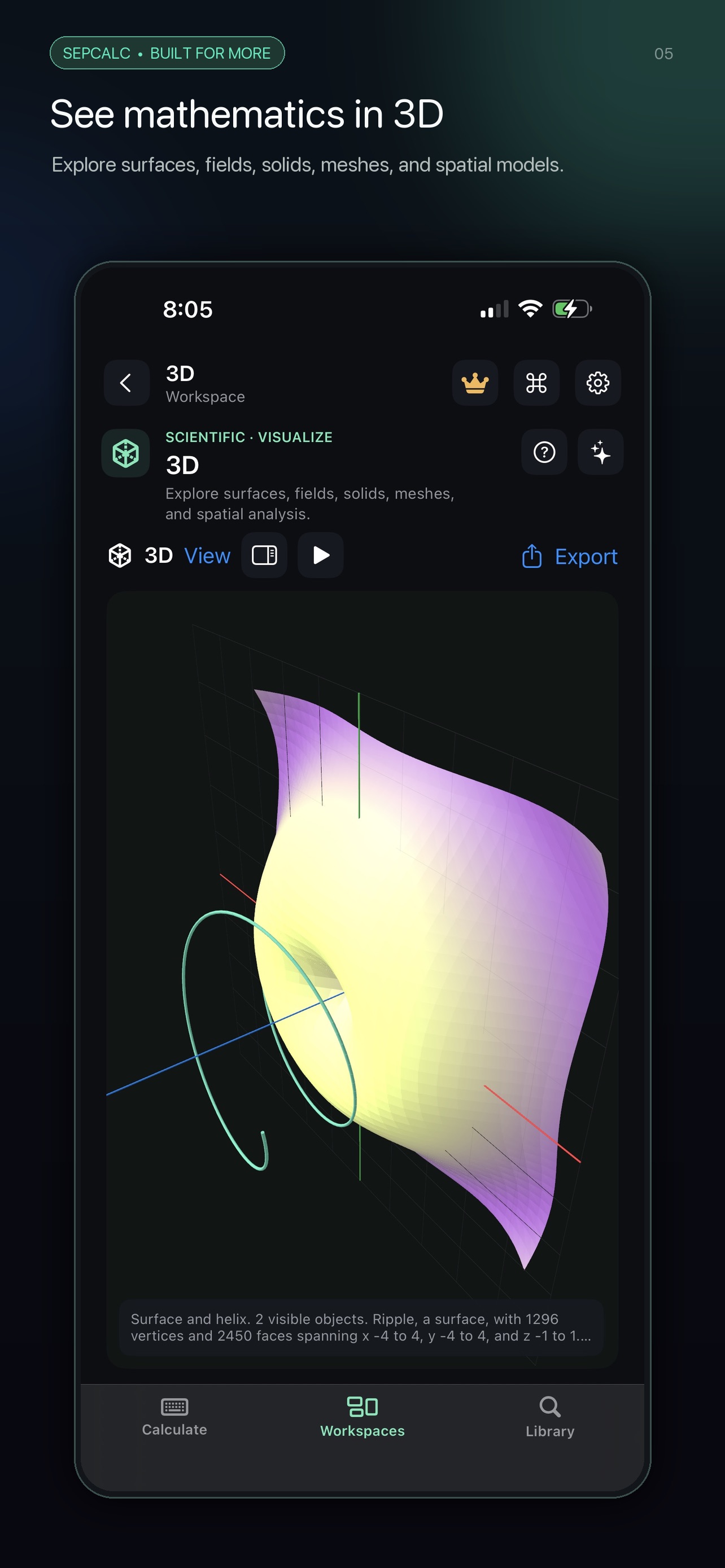 Screenshot 2 of SepCalc