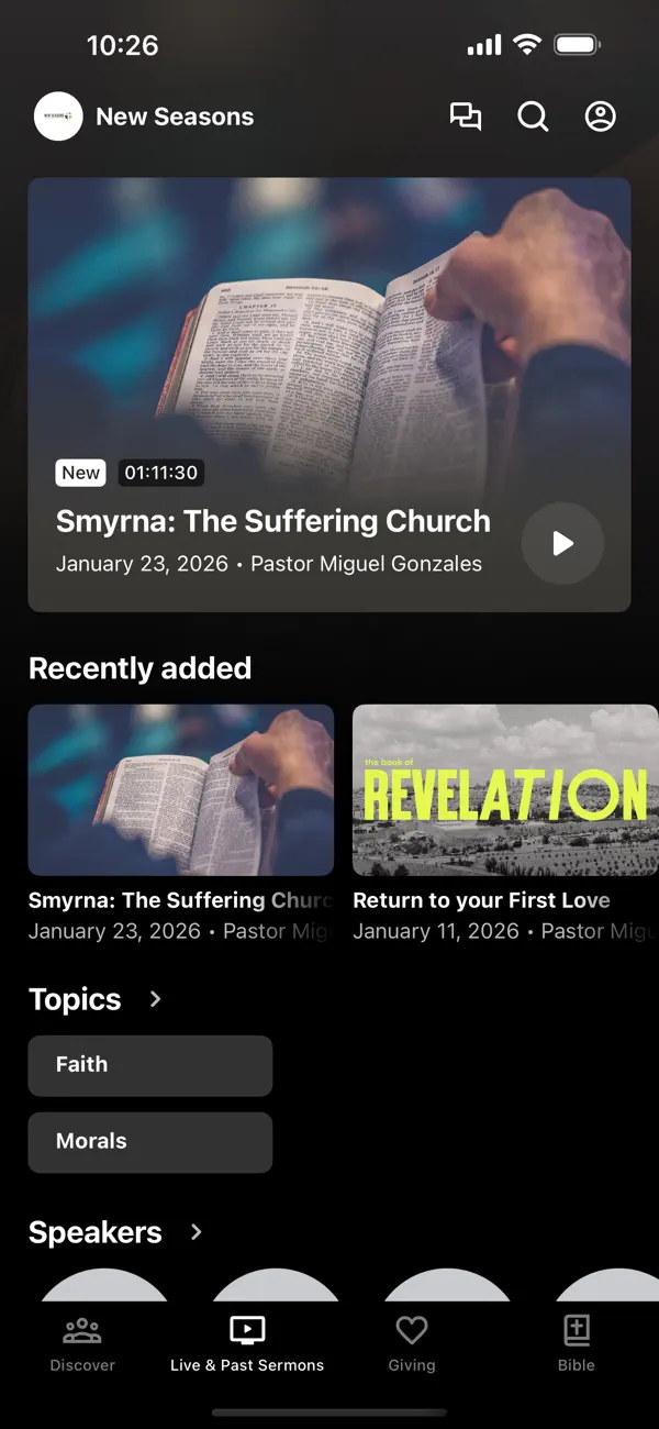 Screenshot #2 pour New Seasons Community Church