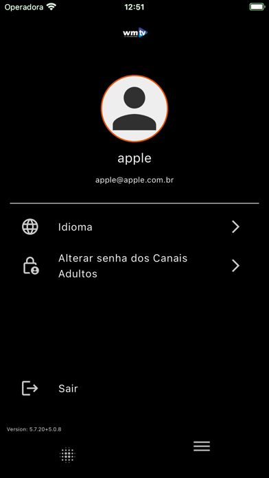 App screenshot