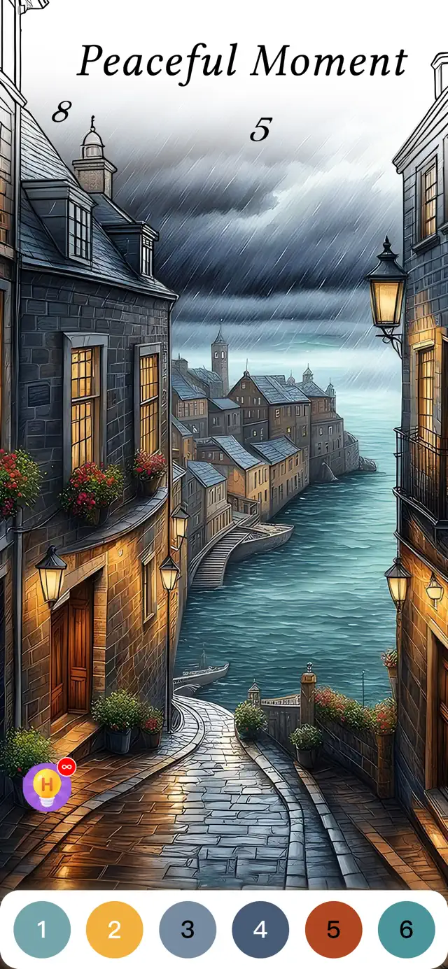 Classic Scene Color by Number screenshot 2