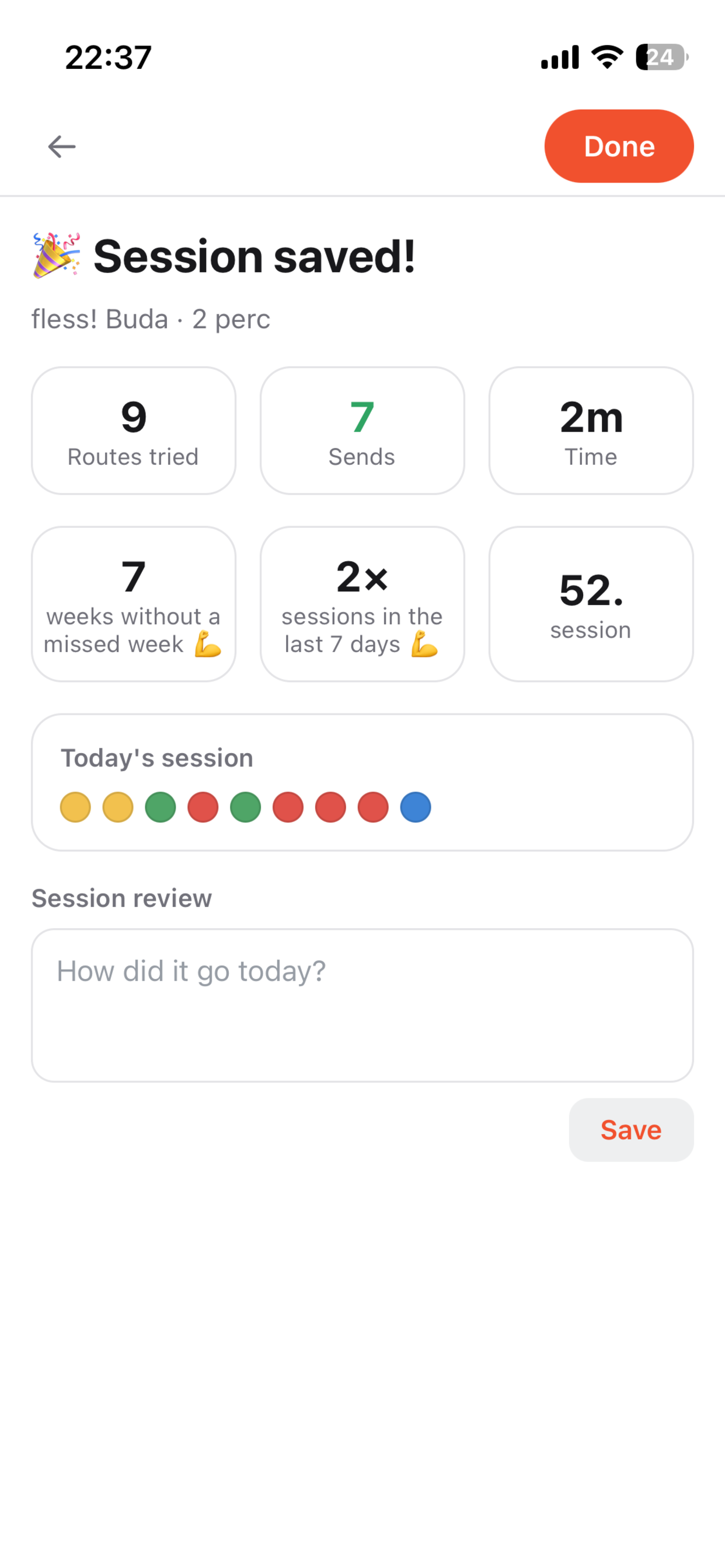 Climbing Log: Boulder Tracker screenshot 5