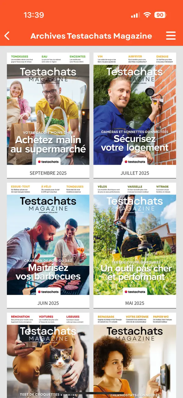 #6. Testachats Digital (iOS) Göre: ASSOCIATION DES CONSOMMATEURS TEST ACHATS - VERBRUIKERS UNIE TEST AANKOOP BVBA