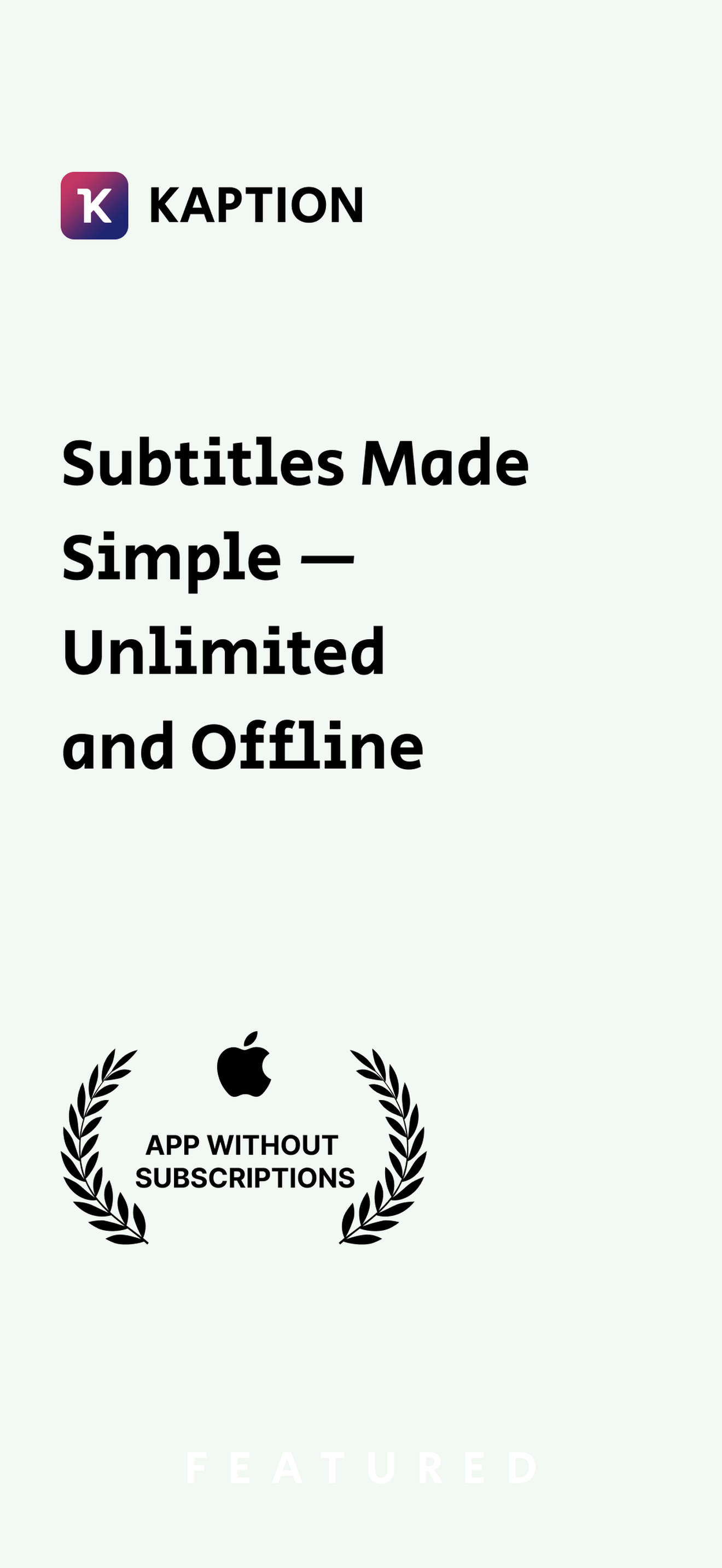 Captions: video subtitles