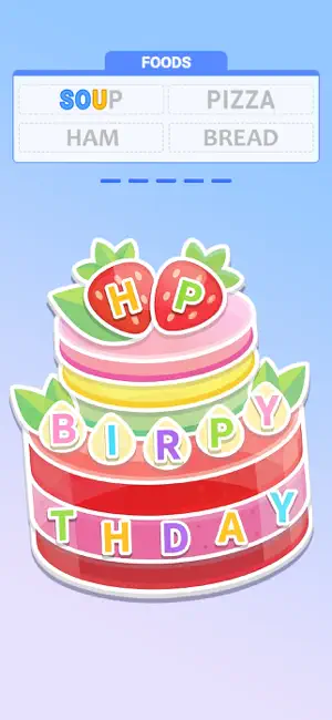 Word Pin Jam -Spell Words Bolt screenshot 1