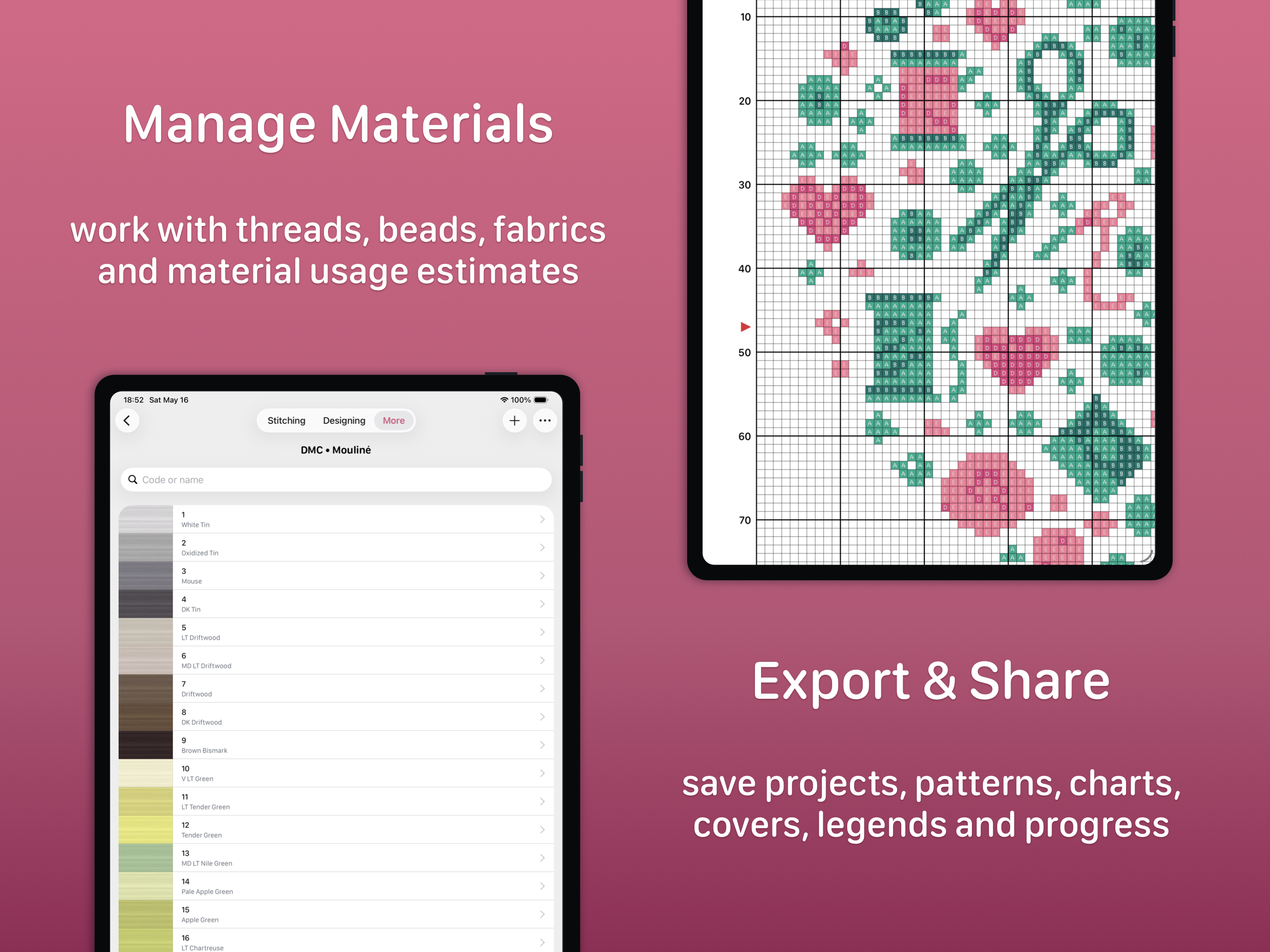 StitchHub: Cross Stitch