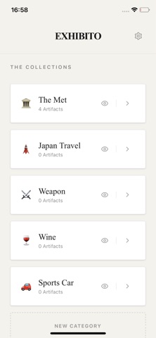Exhibito: Your Private Gallery Screenshot 2 of 4