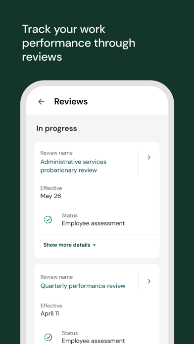 UKG Pro iPhone screenshot 7 - Business app