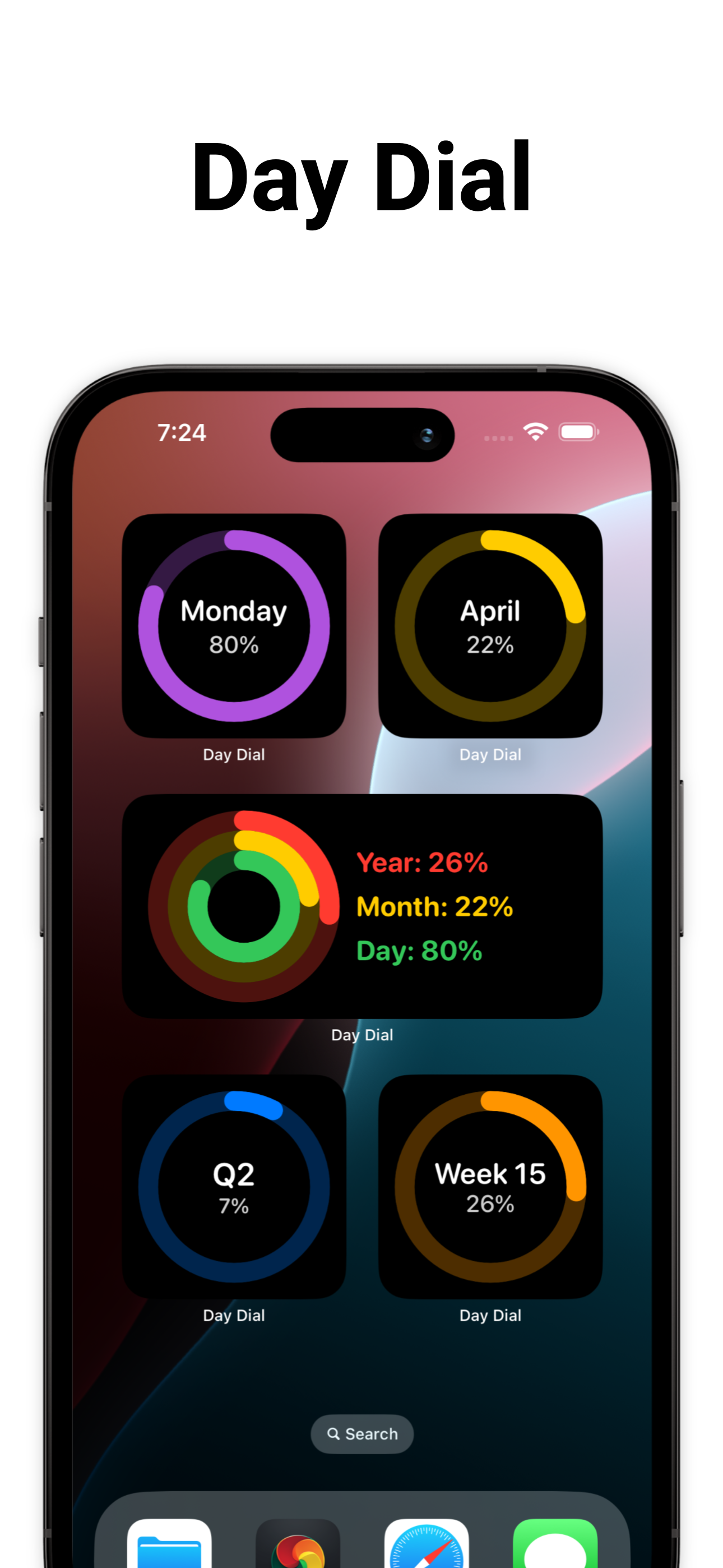 Day Dial - Year Progress Bar