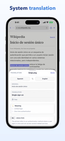 SnipLang Translator & Analyzer Screenshot 8 of 8