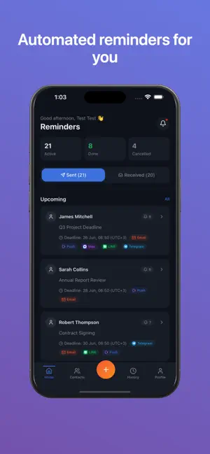Deadlineping screenshot 1