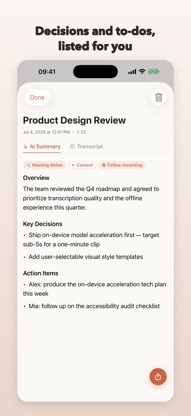 VoiceMemo AI Voice Recorder screenshot 2