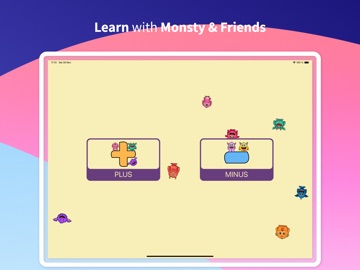 Monsty: First Math iPad screenshot