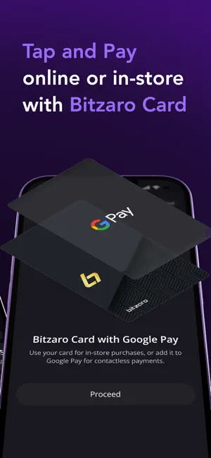 Bitzaro Wallet screenshot 2