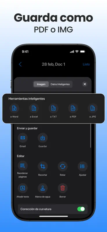 Scanner App: PDF y documentos screenshot 6 of 10
