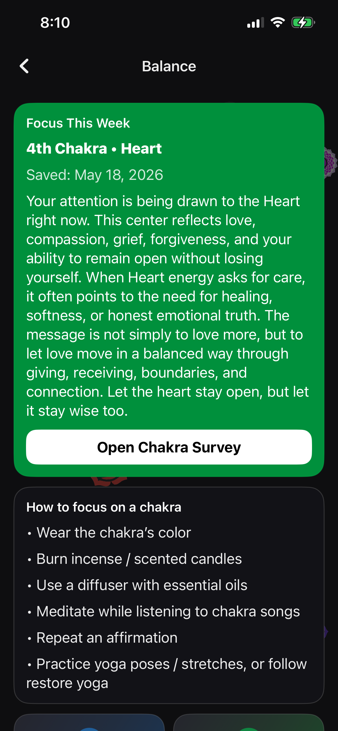 Chakra Balance Deck