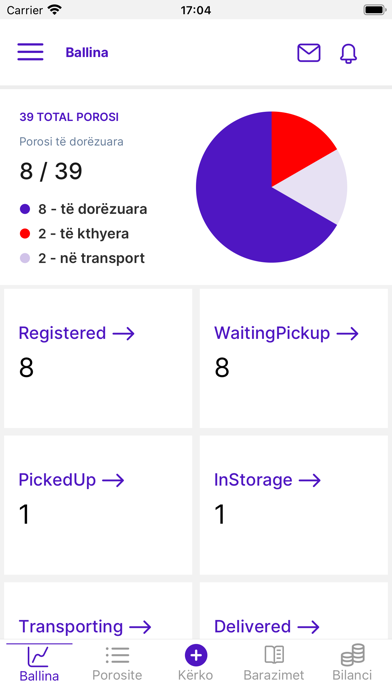 Postman Driver Screenshot