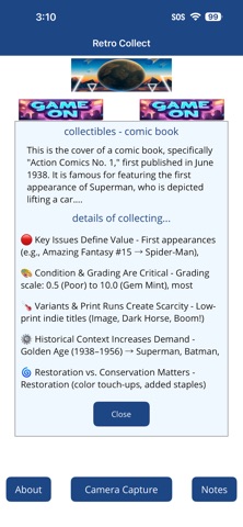 Retro Collect screenshot